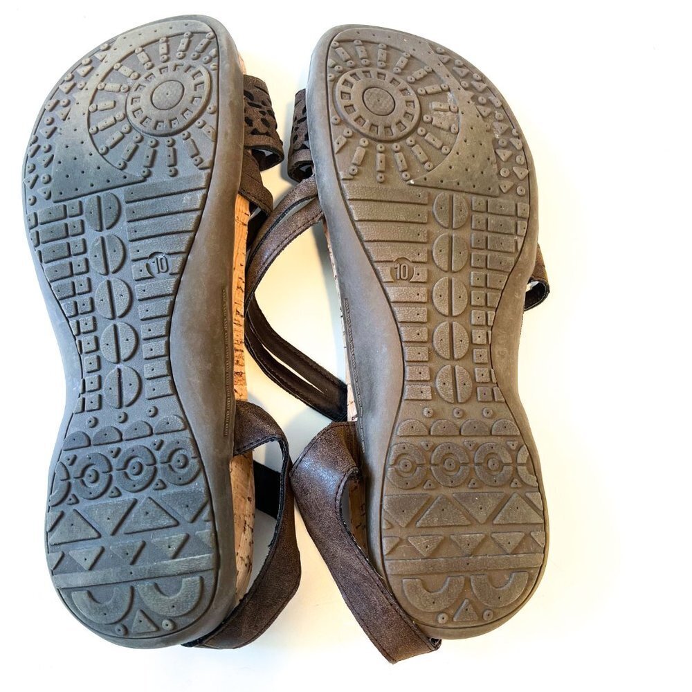 BEARPAW Women's Glenda Sandals Brown Size 10 - Picture 8 of 10